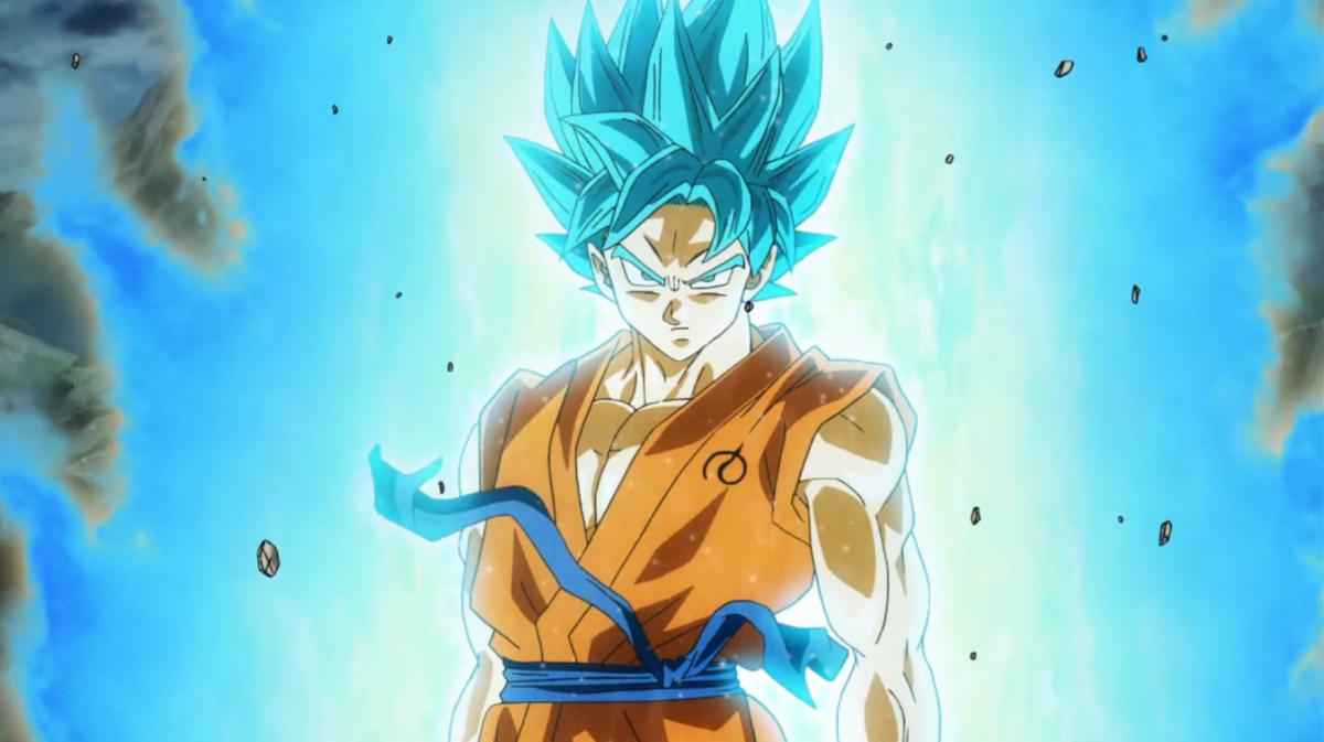 Goku's Revival of F Transformation vs Super Saiyan Blue - wide 3