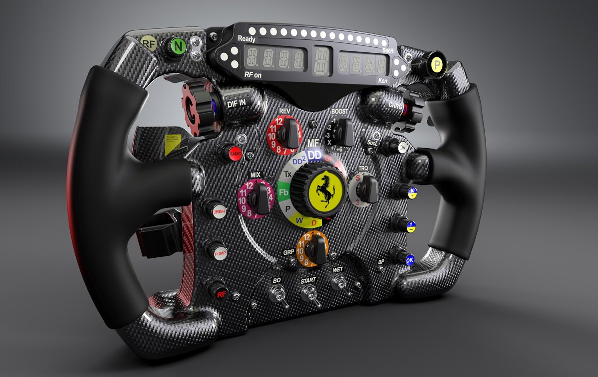 Thrustmaster Volant Ferrari F1 Wheel (Add-On)