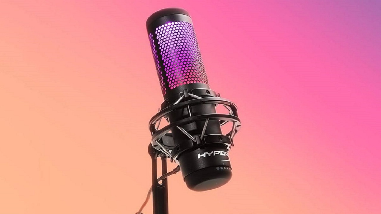 Microphone De Streaming Nor-Tec Avec Filtre Anti Pop Et RGB