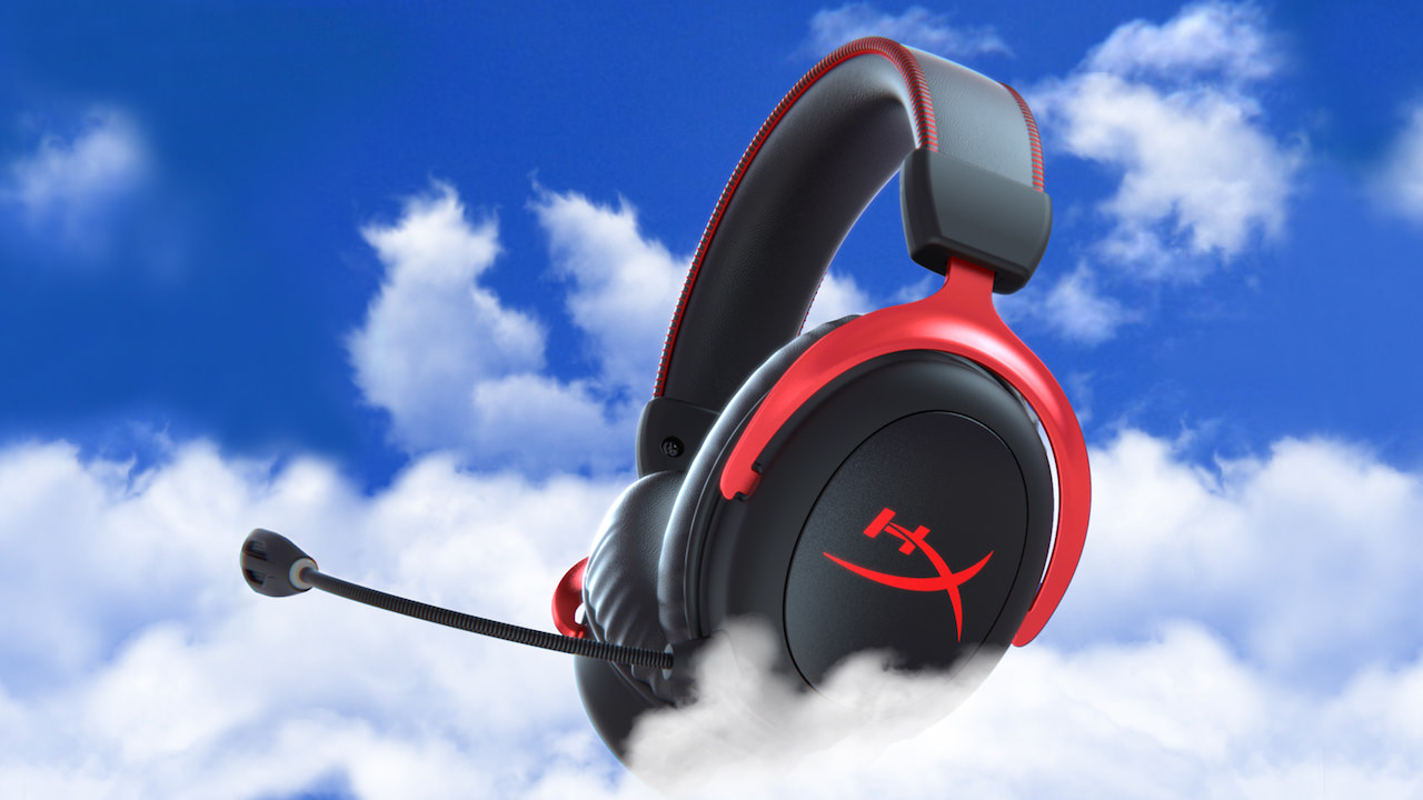 Casque gaming HyperX Cloud II Sans Fil / Noir & Rouge