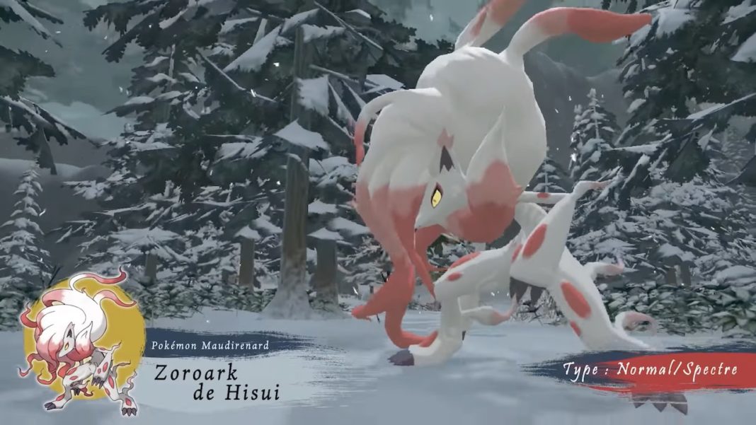 Zoroark forme Hisui