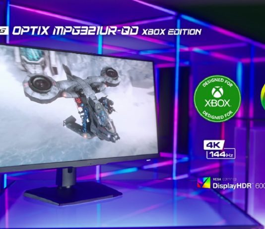 MSI : ce nouveau moniteur 4K 144 Hz 32″ Designed For Xbox va vous faire baver Le moniteur MSI Optix MPG321UR-QD Xbox Edition révélé au CES 2022