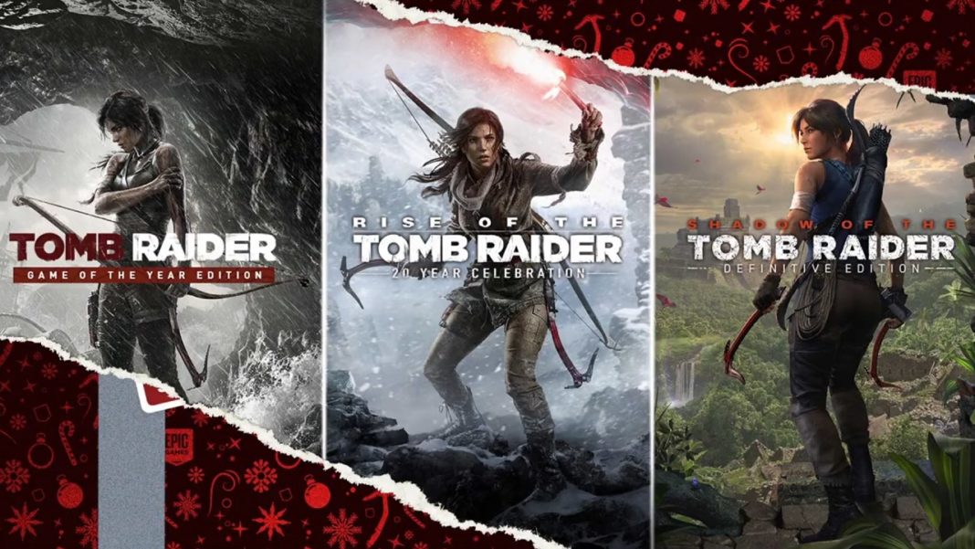 Trois jeux Tomb Raider sont actuellement offerts sur l'Epic Games Store