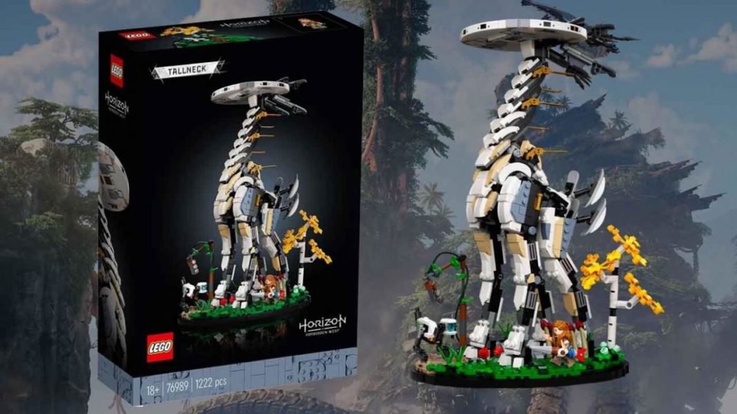 Un set LEGO Horizon Zero Dawn Tallneck apparait officiellement