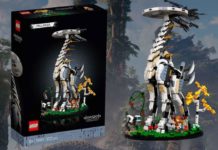 Horizon Zero Dawn et LEGO présentent un set un Grand-cou spectaculaire Un set LEGO Horizon Zero Dawn Tallneck apparait officiellement