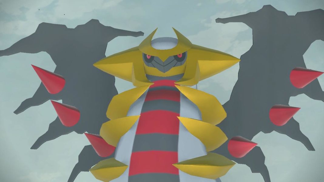 Obtenez Giratina dans Légendes Pokémon Arceus et terrorisez vos adversaires