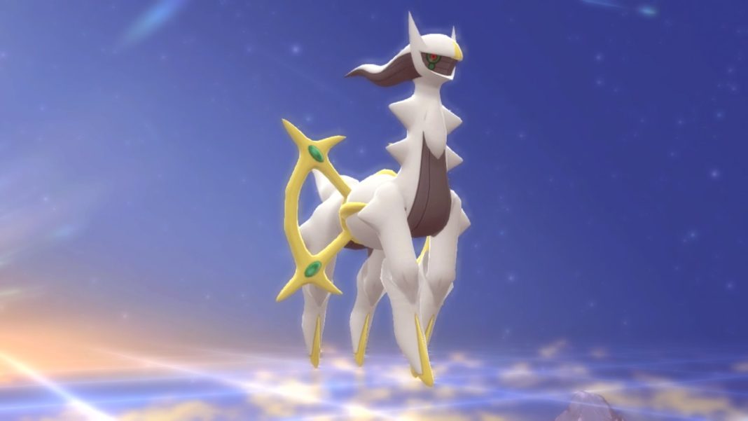 Obtenez Arceus dans Pokémon Diamant et Perle sur Nintendo Switch