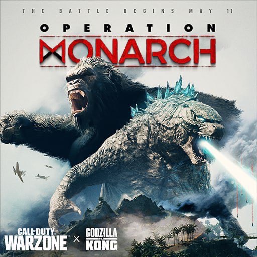 Operation Monarch avec Dogzilla et King Kong pour Call of Duty Warzone