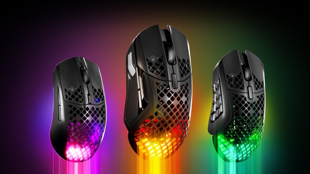 Steelseries dévoile 3 nouveaux modèles de souris aerox