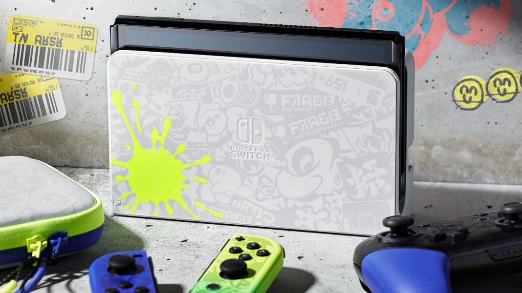 Une Nintendo Switch Collector annoncée pour Splatoon 3