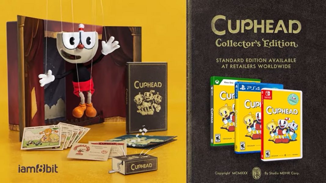 Une superbe édition collector de Cuphead annoncée avec une marionette