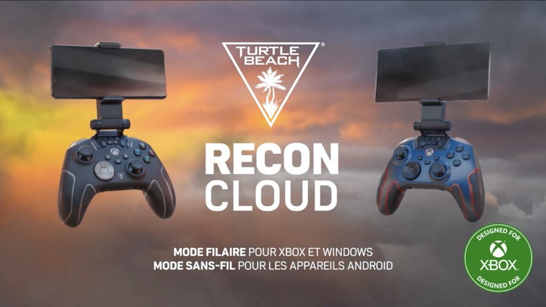 Notre avis sur la manette Turtle Beach Recon Cloud pour Xbox, PC et Androïd.