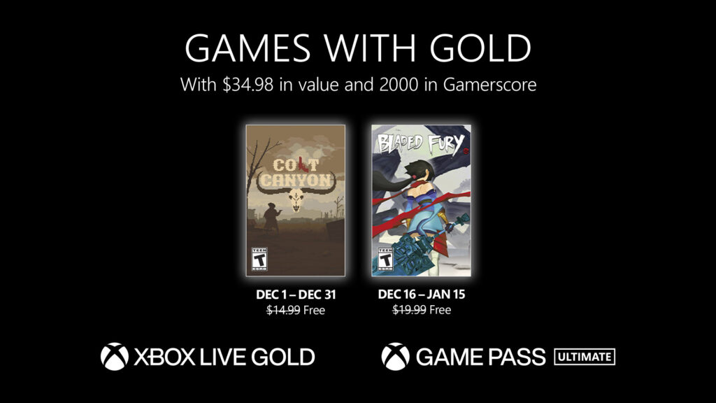 Xbox Games with Gold