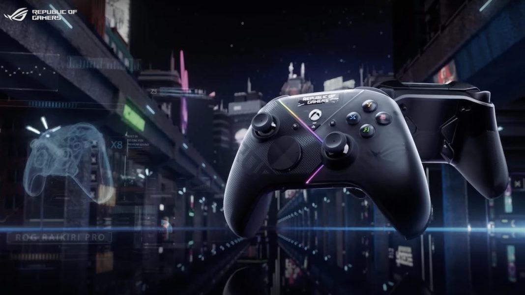 Asus présente sa manette xbox raikiri pro