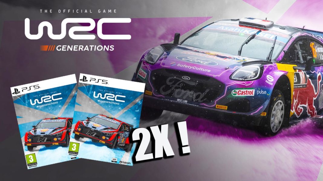 Participez à notre concours pour remporter WRC Generations sur PS5