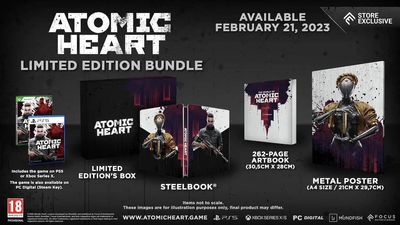 L'édition limitée d'Atomic Hearts est disponible en précommande