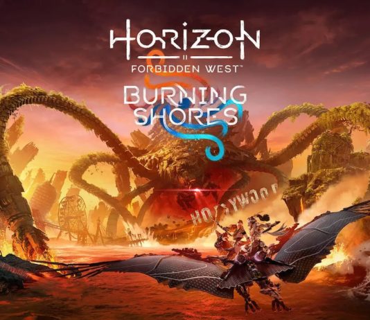 Horizon Forbidden West Burning Shores dévoile une machine inédite et de somptueux visuels Horizon Forbidden West: Burning Shores sortira en avril sur PS5