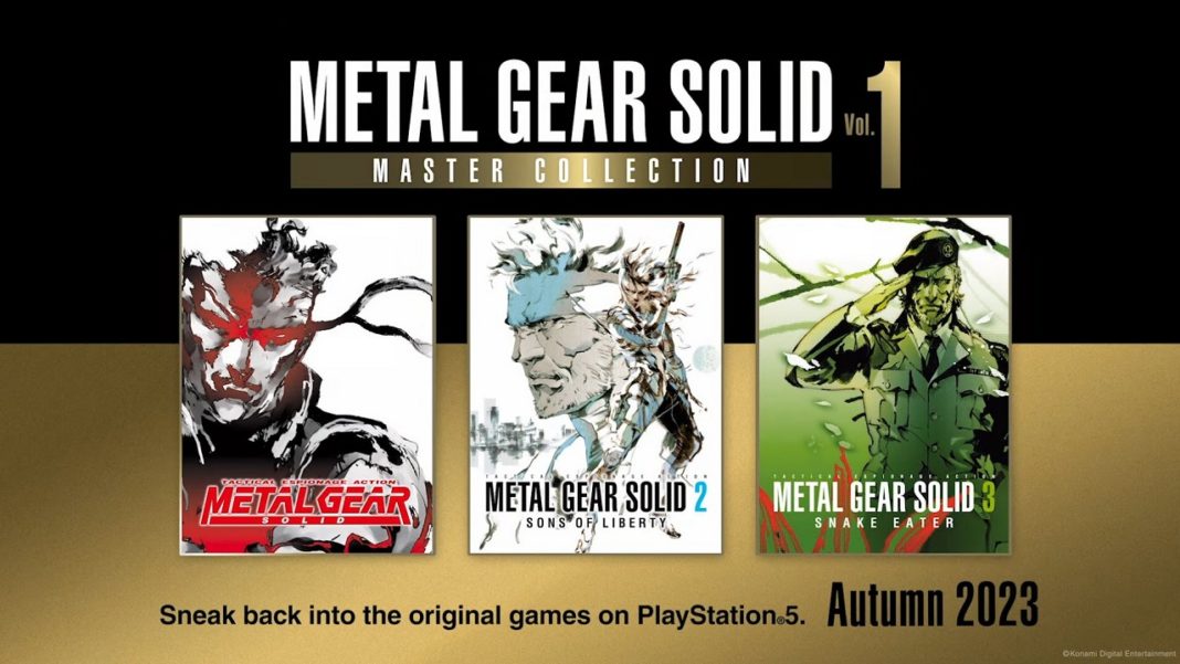 Une collection de jeux Metal Gear Solid classiques débarque sur PS5