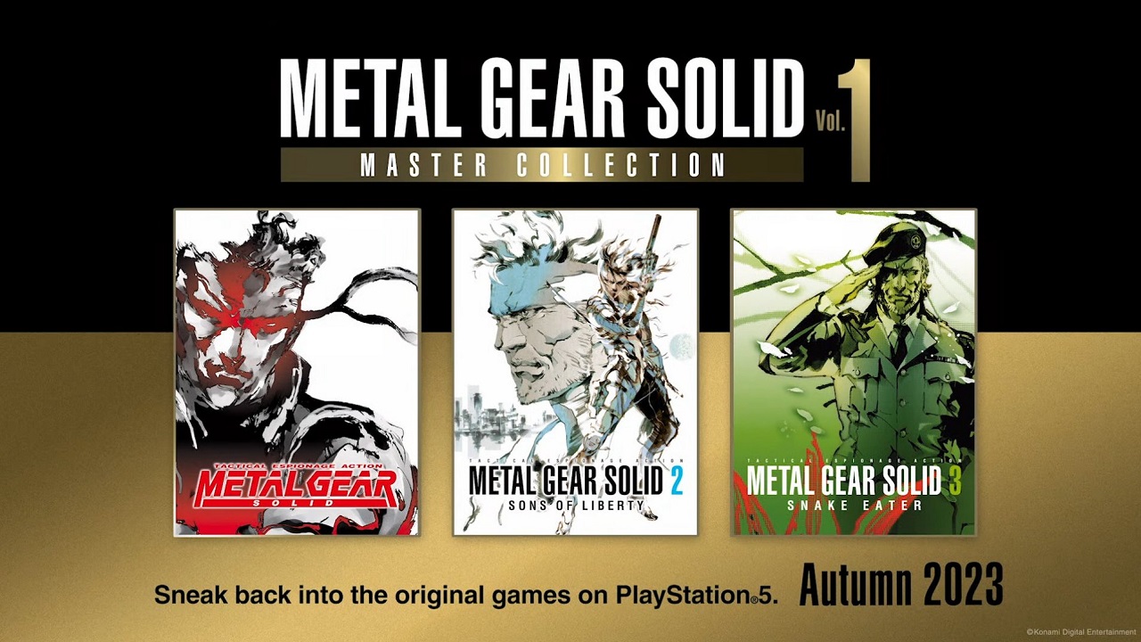 Une collection de jeux Metal Gear Solid classiques débarque sur PS5