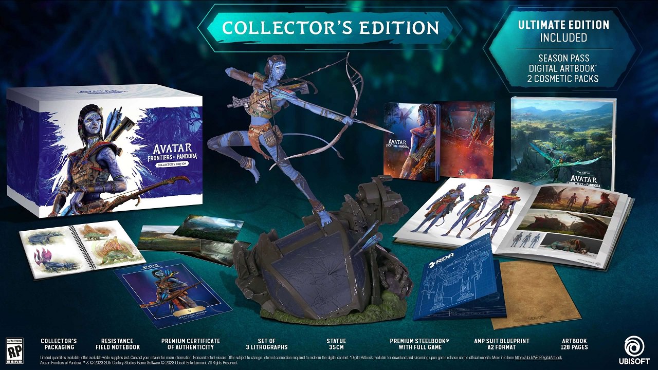 L'édition collector du jeu Avatar Frontiers of Pandora est dévoilée