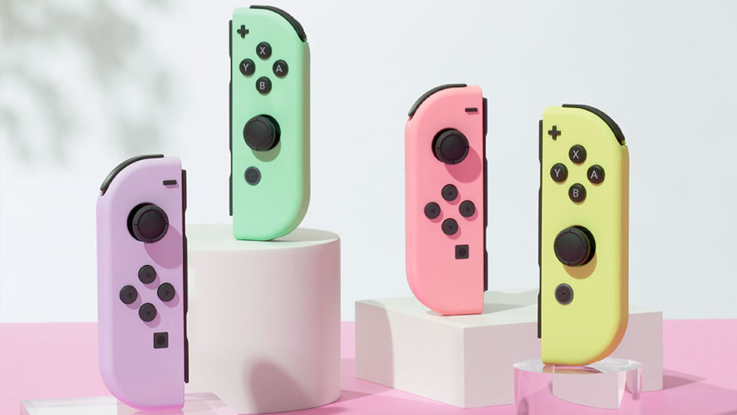 Des Joy-Con Nintendo Switch aux couleurs pastel annoncés
