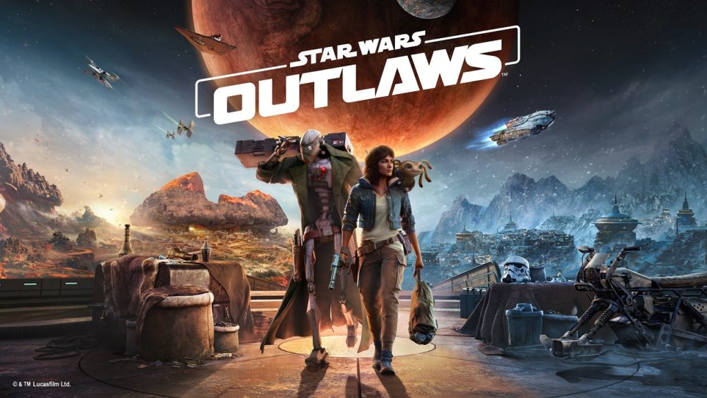 Artwork principal du jeu Star Wars Outlaws d'Ubisoft