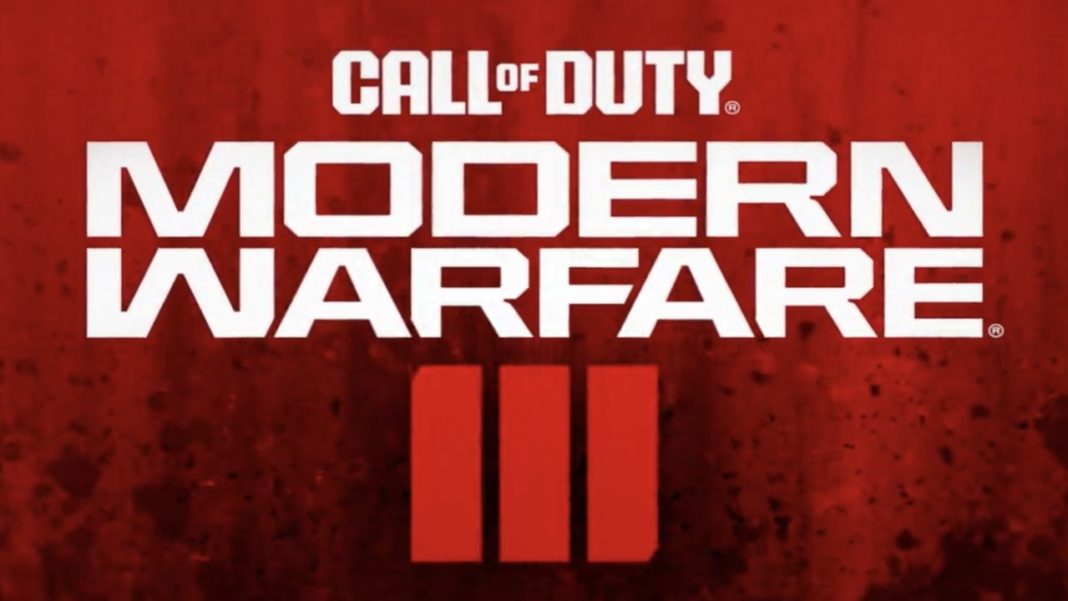 Call of Duty Modern Warfare 3 sortira le 10 novembre 2023