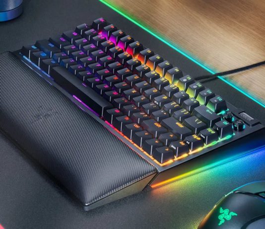 Razer dévoile son nouveau clavier BlackWidow V4 75%