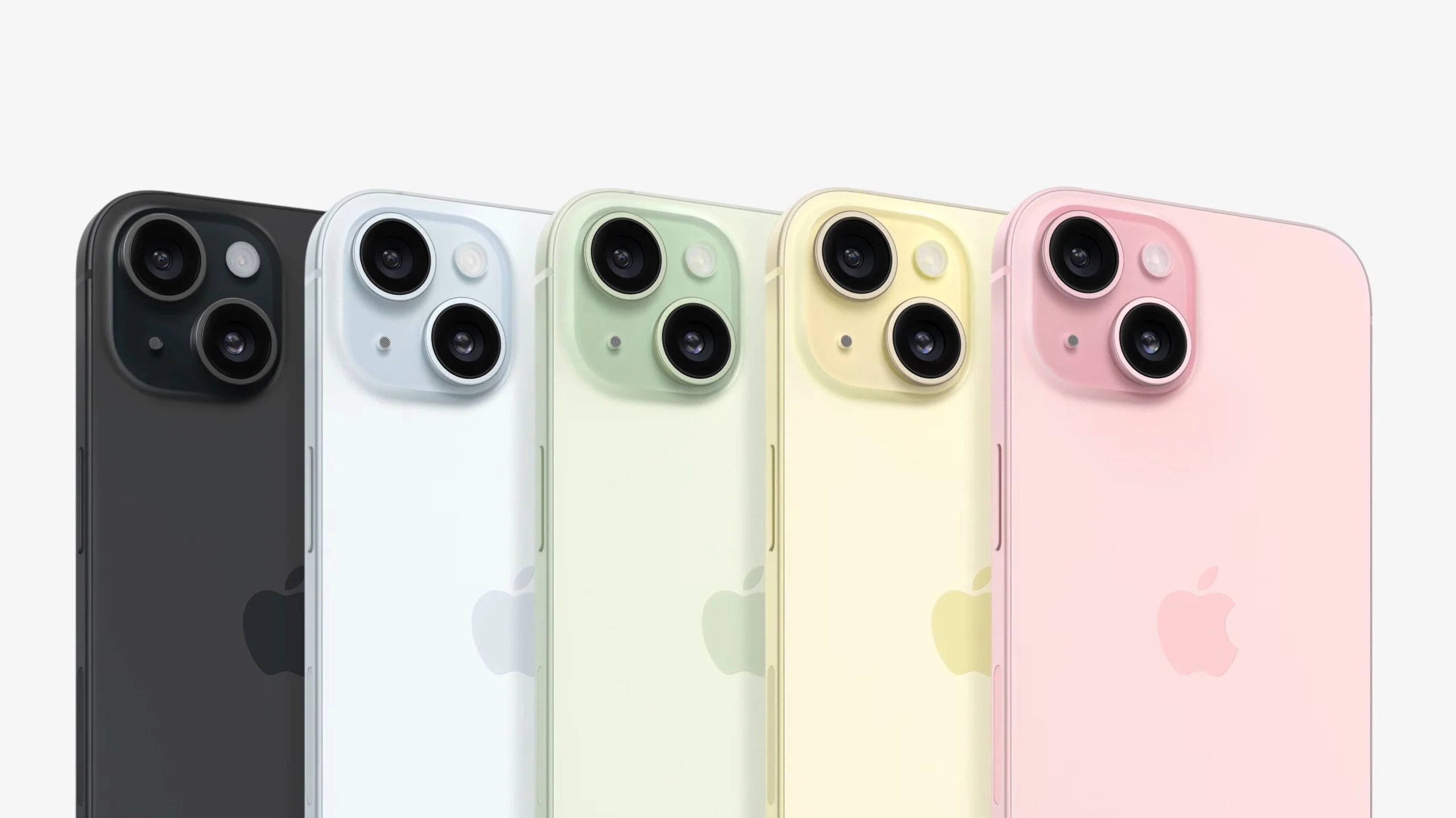Le design des nouveaux iPhone 15 et leurs couleurs légères