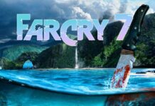Ghost Recon et Far Cry : Ubisoft ferait face à de nouvelles difficultés en interne Logo de Far Cry 7 devant une mer agitée et un poignard