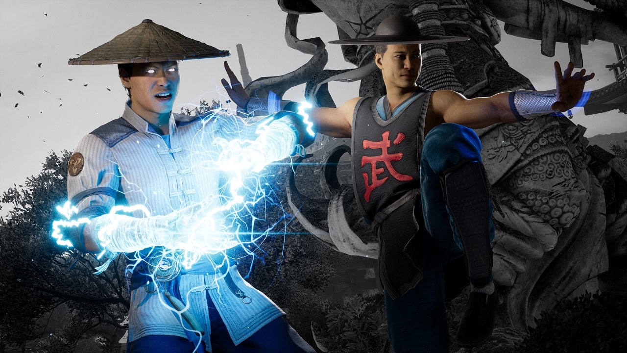 Raider et Kung Lao dans la campagne de Mortal Kombat 1