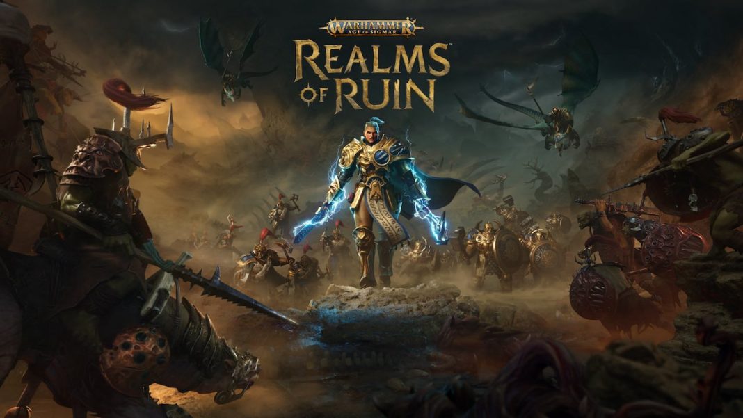 Concept art officiel du jeu Warhammer Age of Sigmar : Realms of Ruin