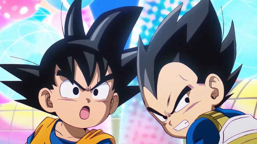 Goku et Végéta rajeunis pour Dragon Ball Daima