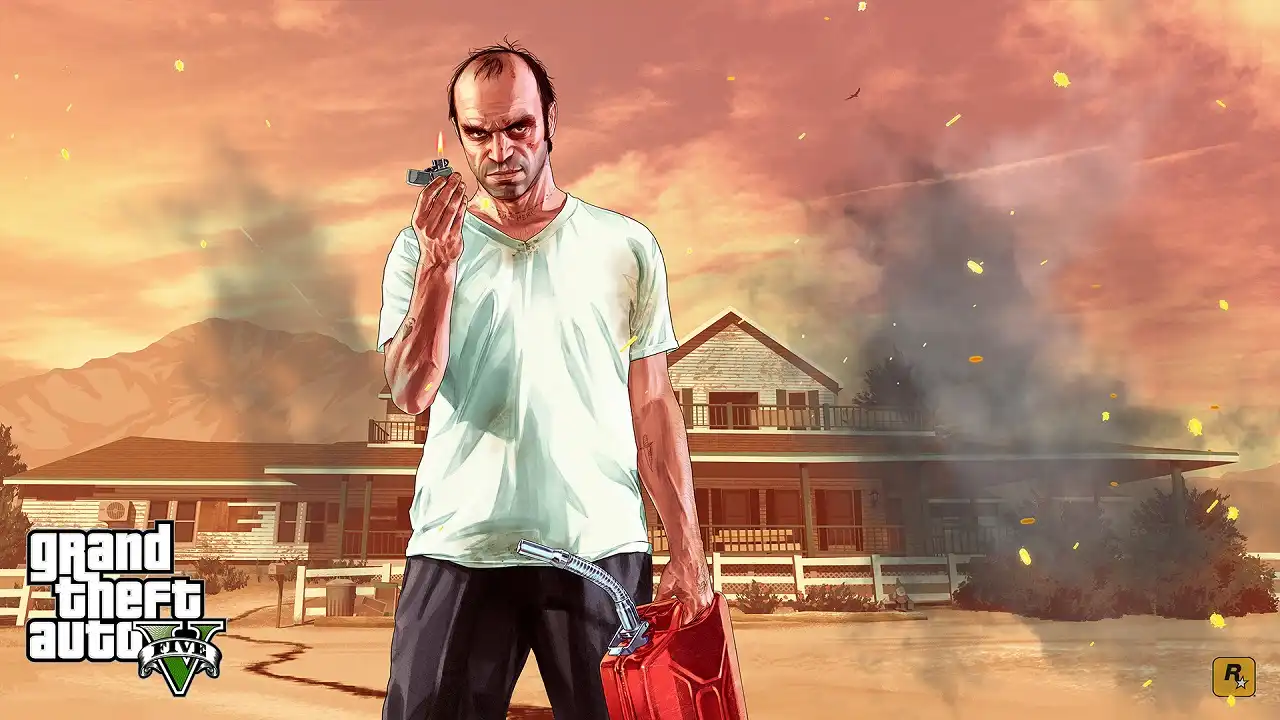 Trevor, personnage principal de GTA 5 de Rockstar Games