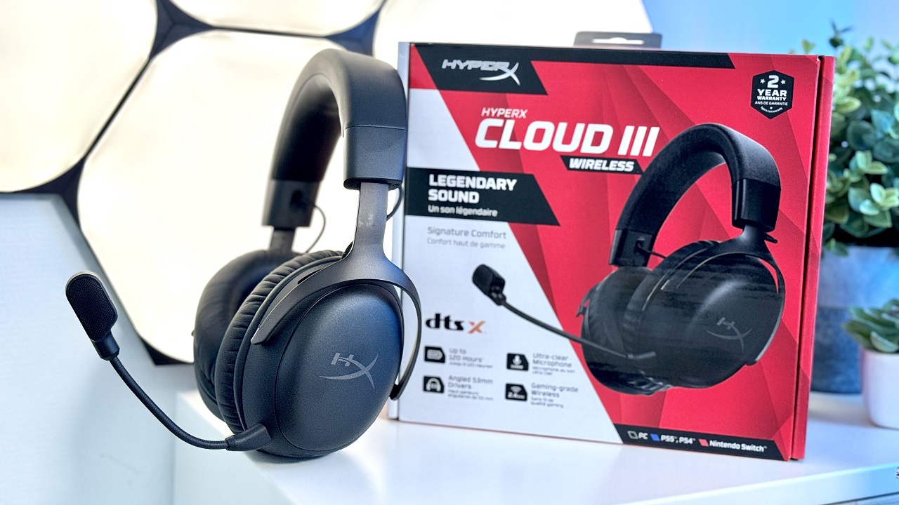 Le tout nouveau casque HyperX Cloud III Wireless