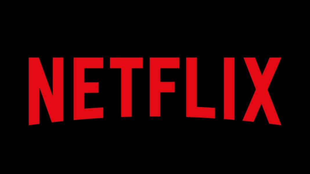 Logo netflix rouge sur fond noir