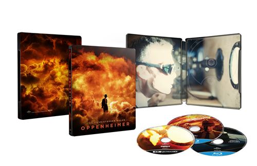 Edition Steelbook 4K du film Oppenheimer de Christopher Nolan