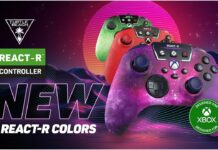 Turtle Beach REACT-R : De nouveaux coloris et améliorations techniques Les nouveaux coloris 2023 de la manette Xbox React-R de Turtle Beach