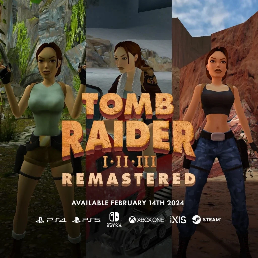 Tomb Raider I-III Remastered