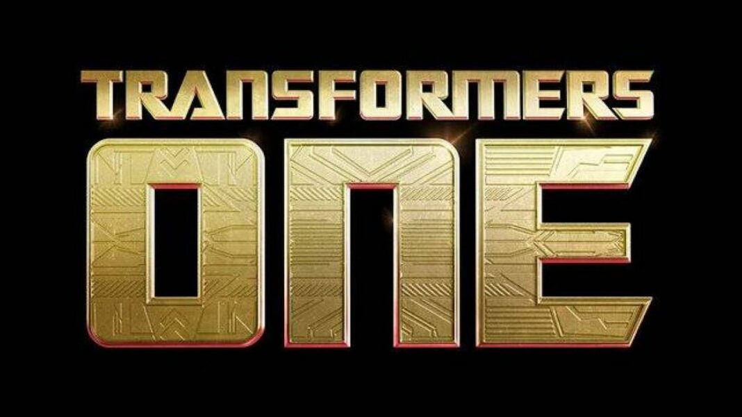 Logo officiel du film animé Transformer One