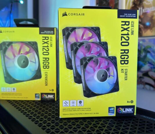 TEST – Corsair iCUE LINK RX120 RGB