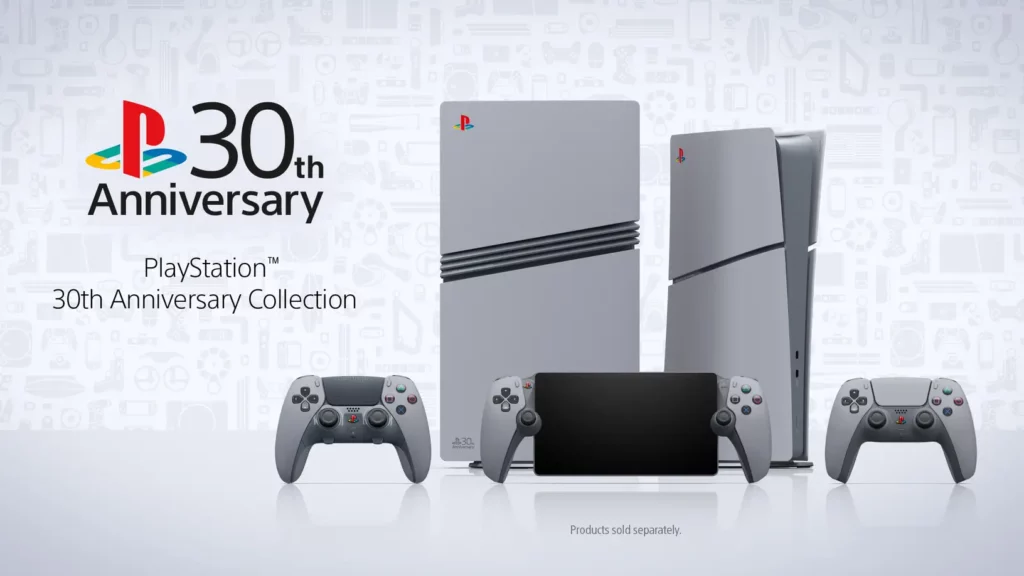 Sony dévoile une gamme PS5 pour ses 30 ans avec un look rétro