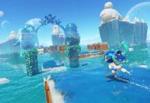 Astro Bot: la Team Asobi annonce du contenu inédit avec un DLC Speedrun Screenshot du DLC speedrun d'Astro Bot sur PS5