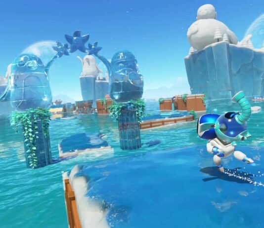 Astro Bot: la Team Asobi annonce du contenu inédit avec un DLC Speedrun Screenshot du DLC speedrun d'Astro Bot sur PS5