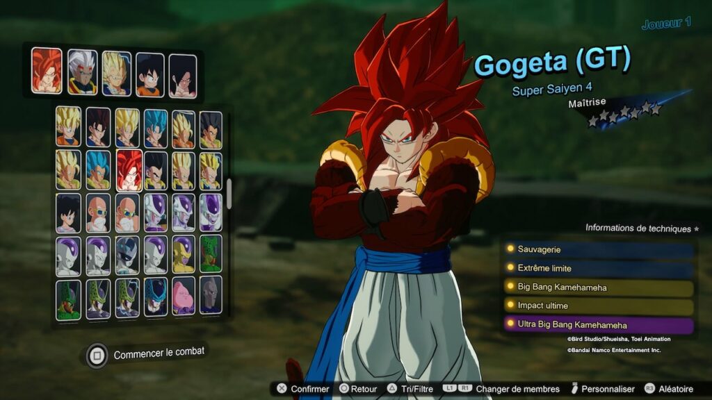 Dragon Ball Sparking Zero Comment débloquer tous les personnages