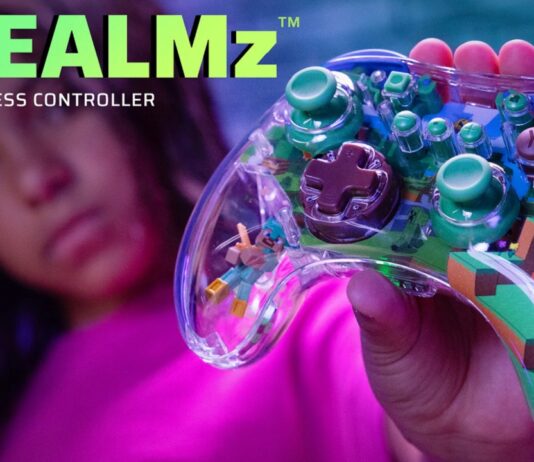 TEST – Manette PDP Forest Biome REALMz Wireless pour Nintendo Switch (Minecraft) La nouvelle manette sans-fil Realmz Minecraft pour Nintendo Switch
