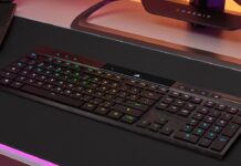 TEST – Corsair K100 Air, un clavier ultra fin surprenant Image d'en-tête du test du clavier gaming Corsair K100 Air