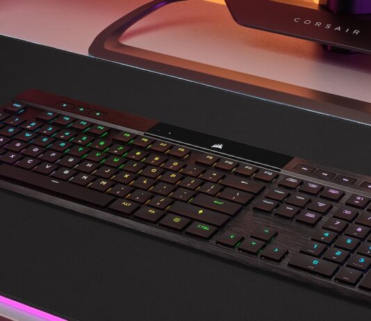 TEST – Corsair K100 Air, un clavier ultra fin surprenant Image d'en-tête du test du clavier gaming Corsair K100 Air