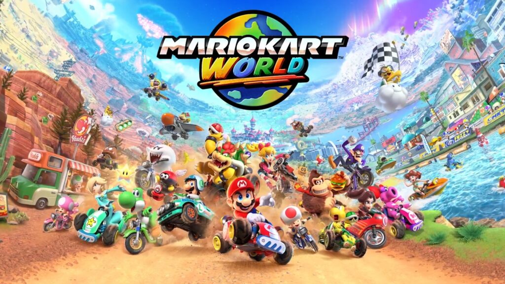 Mario Kart World dévoile son gameplay en détail