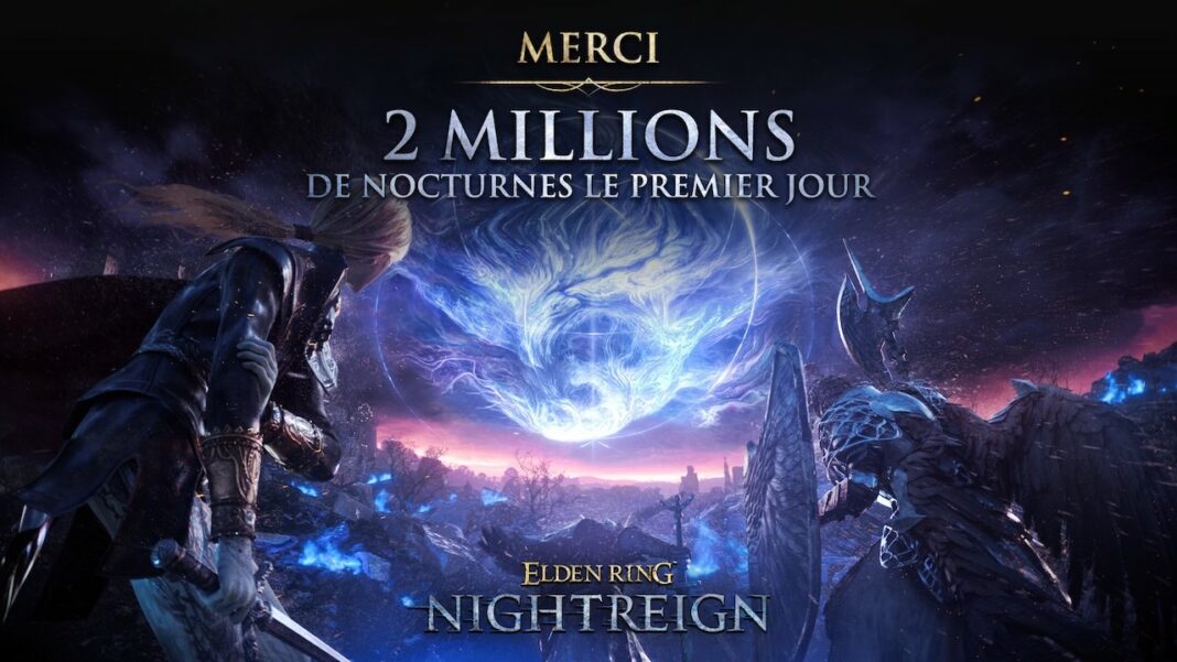 Elden Ring vient de sortir et rassemble déjà 2 millions de nocturnes.